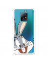 Coque pour Xiaomi Redmi 10X 5G Officielle de Warner Bros Bugs Bunny Silhouette Transparente - Looney Tunes