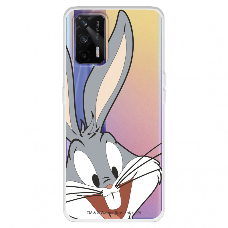 Coque pour Realme GT Officielle de Warner Bros Bugs Bunny Silhouette Transparente - Looney Tunes