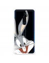 Coque pour Oppo Reno 2Z Officielle de Warner Bros Bugs Bunny Silhouette Transparente - Looney Tunes