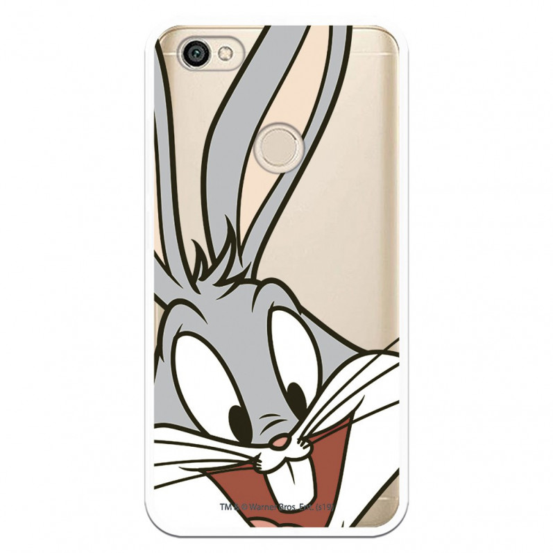 Coque Officielle Warner Bros Bugs Bunny Transparente pour Xiaomi Redmi Note 5A Prime - Looney Tunes