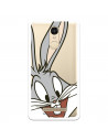 Coque Officielle Warner Bros Bugs Bunny Transparente pour Xiaomi Redmi Note 3 - Looney Tunes