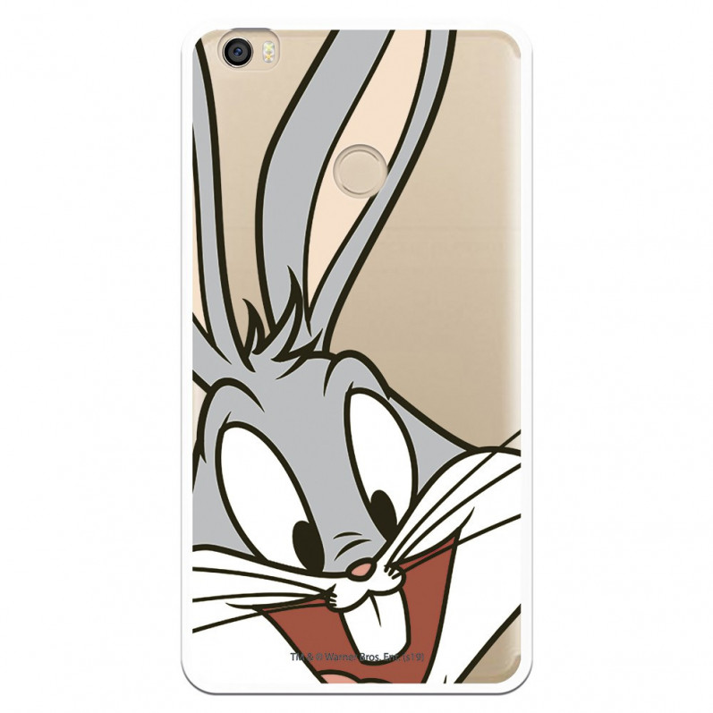 Coque Officielle Warner Bros Bugs Bunny Transparente pour Xiaomi Mi Max - Looney Tunes