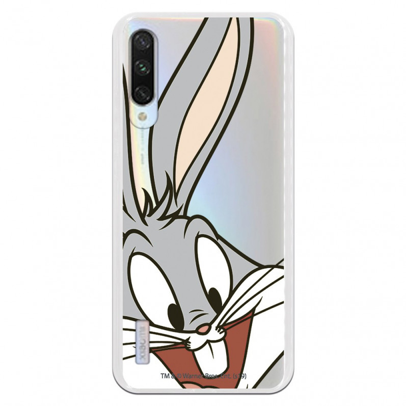 Coque Officielle Warner Bros Bugs Bunny Transparente pour Xiaomi Mi A3 - Looney Tunes