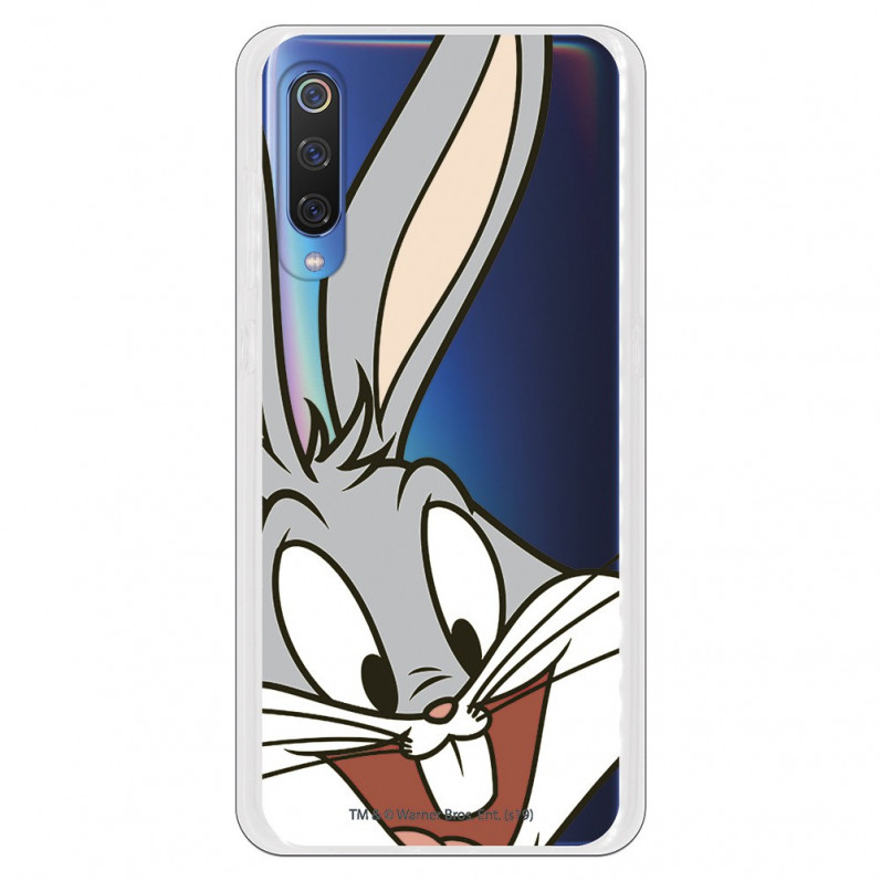 Coque Officielle Warner Bros Bugs Bunny Transparente pour Xiaomi Mi 9 - Looney Tunes