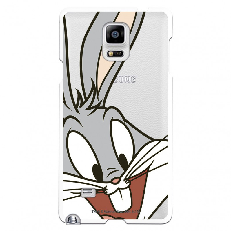 Coque Officielle Warner Bros Bugs Bunny Transparente pour Samsung Galaxy Note4 - Looney Tunes