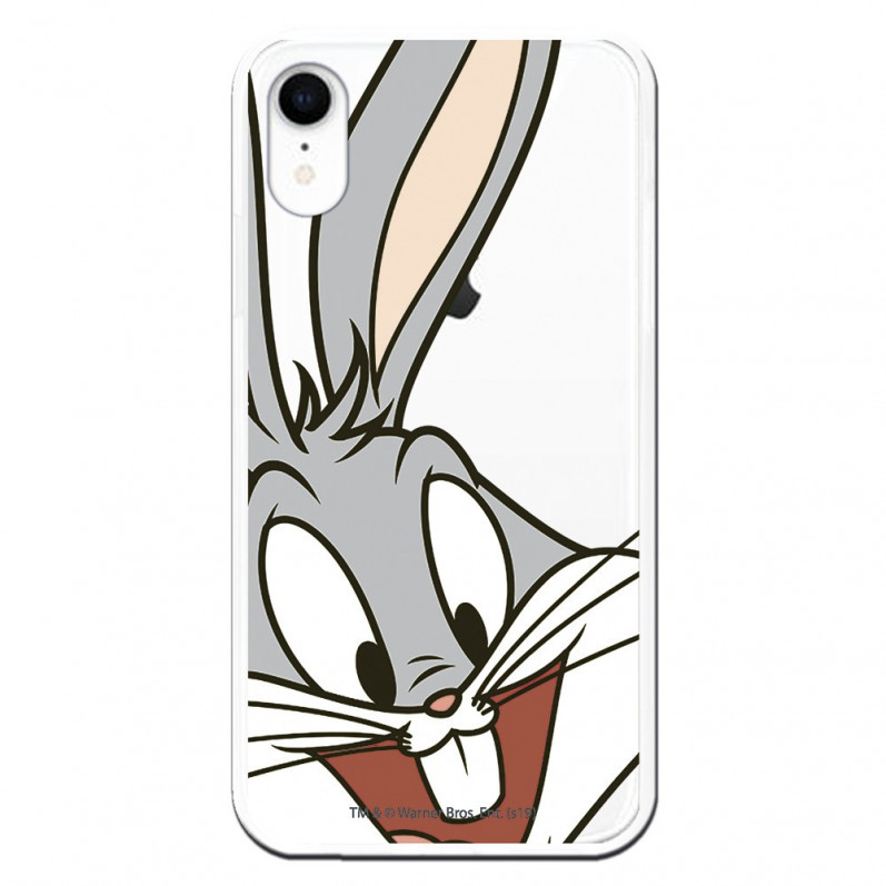Coque Officielle Warner Bros Bugs Bunny Transparente pour iPhone XR - Looney Tunes