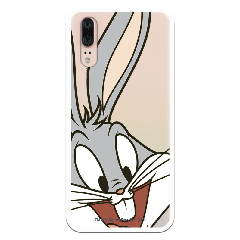 Coque Officielle Warner Bros Bugs Bunny Transparente pour Huawei P20 - Looney Tunes