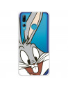 Coque Officielle Warner Bros Bugs Bunny Transparente pour Huawei P Smart Plus 2019 - Looney Tunes
