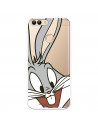 Coque Officielle Warner Bros Bugs Bunny Transparente pour Huawei P Smart - Looney Tunes