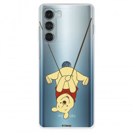Funda para Motorola Moto G200 5G Oficial de Disney Winnie  Columpio - Winnie The Pooh