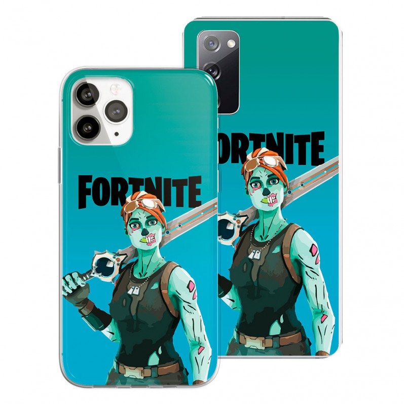 Coque Téléphone Portable Jeu Vidéo - Fille Zombie
