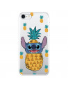 Coque pour iPhone SE 2022 Officielle de Disney Stitch Ananas - Lilo & Stitch