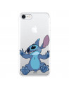 Coque pour iPhone SE 2022 Officielle de Disney Stitch Entrain de Monter - Lilo & Stitch
