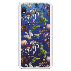 Funda Oficial Disney Toy Story Siluetas Transparente - Toy Story para Samsung Galaxy A10