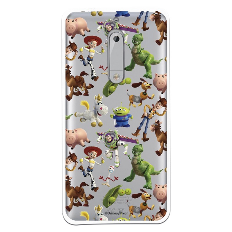 Funda Oficial Disney Toy Story Siluetas Transparente - Toy Story para Nokia 5