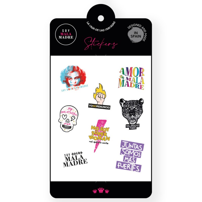 Stickers Oficial Malasmadres - Personaliza tus Dispositivos Stickers Oficial Malasmadres - Personaliza tus Dispositivos