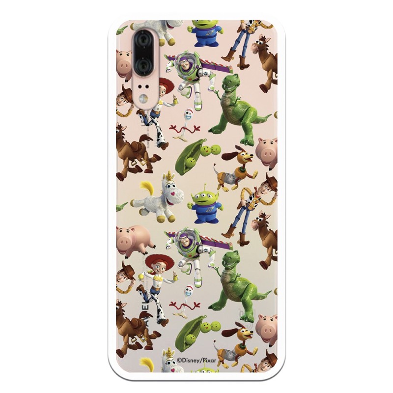 Funda Oficial Disney Toy Story Siluetas Transparente - Toy Story para Huawei P20