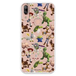 Funda Oficial Disney Toy Story Siluetas Transparente - Toy Story para Vsmart Active 1 Plus