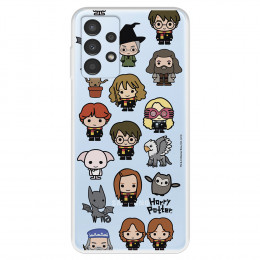 Funda para Samsung Galaxy A13 4G Oficial de Harry Potter Personajes Iconos - Harry Potter