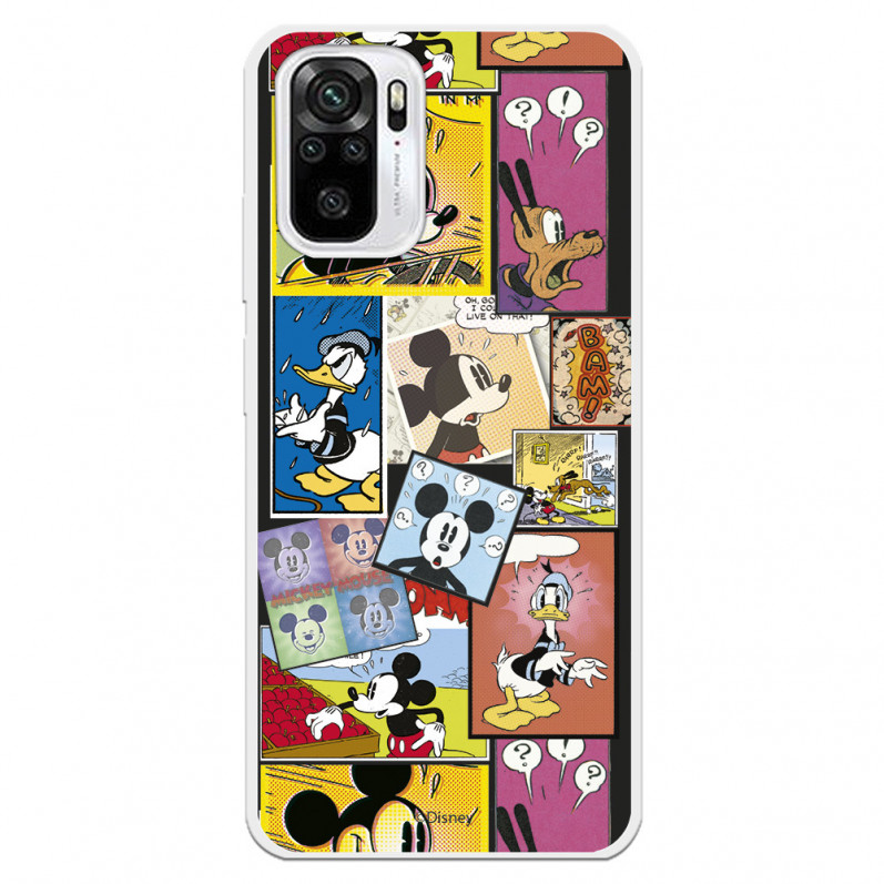 Coque pour Xiaomi Redmi Note 10 Officielle de Disney Mickey BD - Classiques Disney