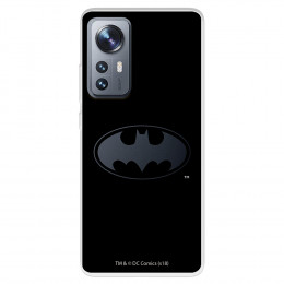 Funda para Xiaomi 12 Pro Oficial de DC Comics Batman Logo Transparente - DC Comics