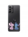 Funda para Samsung Galaxy A23 5G Oficial de Disney Angel & Stitch Beso - Lilo & Stitch