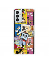 Funda para Samsung Galaxy M23 5G Oficial de Disney Mickey Comic - Clásicos Disney