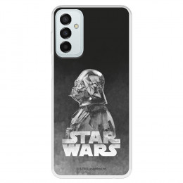 Funda para Samsung Galaxy M23 5G Oficial de Star Wars Darth Vader Fondo negro - Star Wars