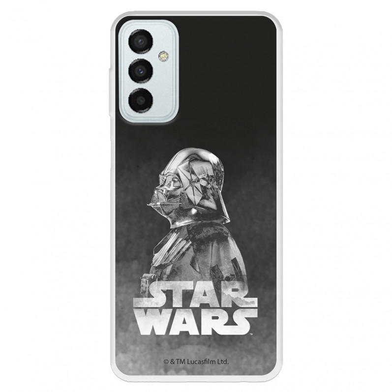 Funda para Samsung Galaxy M23 5G Oficial de Star Wars Darth Vader Fondo negro - Star Wars