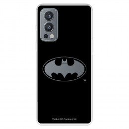 Funda para OnePlus Nord CE 2 Oficial de DC Comics Batman Logo Transparente - DC Comics