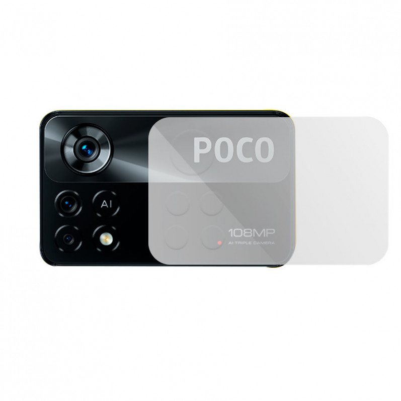 Protège-Caméra en Verre pour Xiaomi Poco X4 Pro