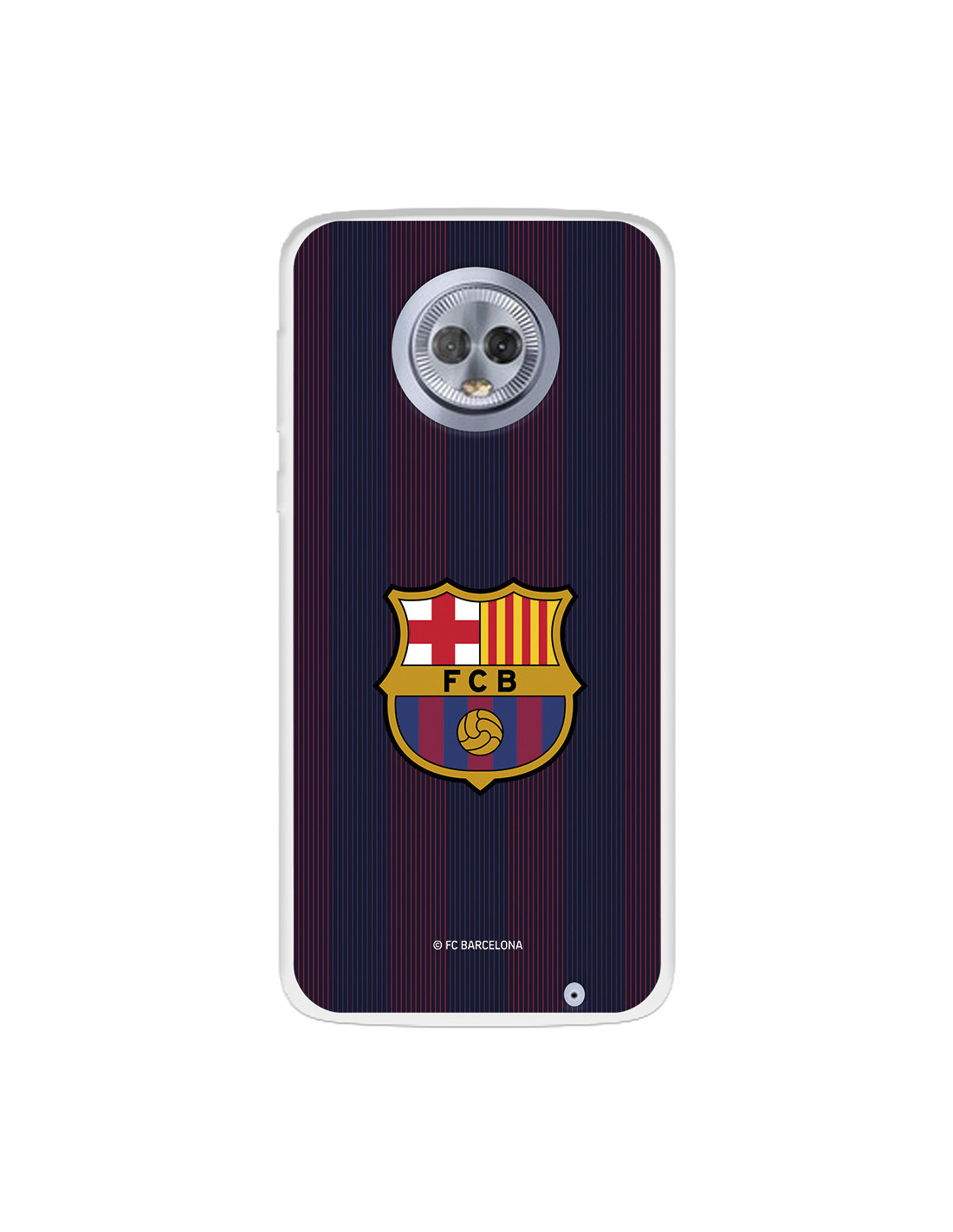 Funda para Xiaomi Redmi Note 12 4G del FC Barcelona Rayas Blaugrana -  Licencia Oficial FC Barcelona