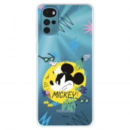 Funda para Motorola Moto G22 Oficial de Disney Mickey Mickey Urban - Clásicos Disney