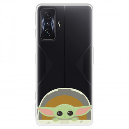 Funda para Xiaomi Poco F4 GT Oficial de Star Wars Baby Yoda Sonrisas - The Mandalorian