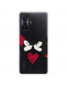 Funda para Xiaomi Poco F4 GT Oficial de Disney Mickey y Minnie Beso - Clásicos Disney