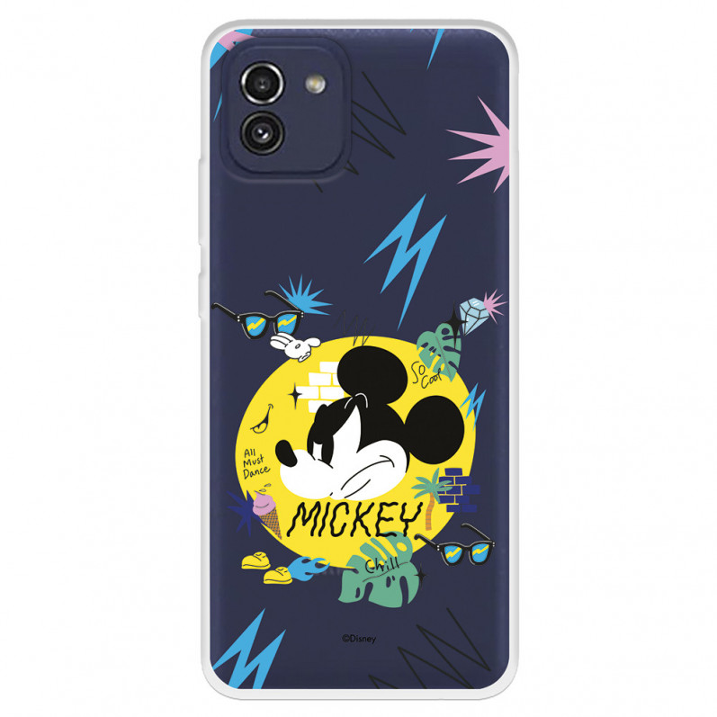 Funda para Samsung Galaxy A03 Oficial de Disney Mickey Mickey Urban - Clásicos Disney