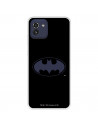 Funda para Samsung Galaxy A03 Oficial de DC Comics Batman Logo Transparente - DC Comics