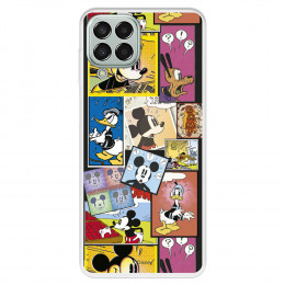 Funda para Samsung Galaxy M33 5G Oficial de Disney Mickey Comic - Clásicos Disney