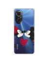 Funda para Huawei Honor 50 SE Oficial de Disney Mickey y Minnie Beso - Clásicos Disney