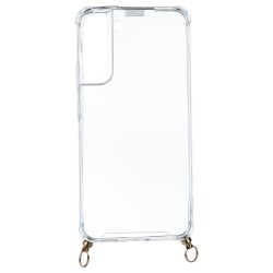 Funda Silicona Colgante Transparente  para Samsung Galaxy S22 Plus