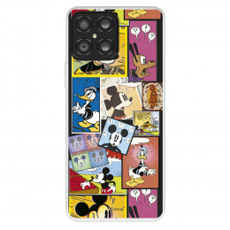 Funda para Huawei Honor X8 Oficial de Disney Mickey Comic - Clásicos Disney