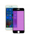 Verre Trempé Complet Anti Blue-Ray Noir pour iPhone 8 Plus