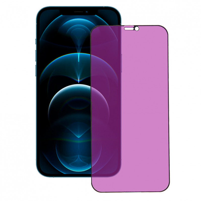 Verre Trempé Complet Anti Blue-ray pour iPhone 12 Pro Max