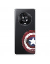 Funda para Huawei Honor Magic4 Lite Oficial de Marvel Capitán América Escudo Transparente - Marvel