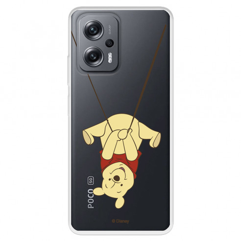 Funda para Xiaomi Poco X4 GT Oficial de Disney Winnie  Columpio - Winnie The Pooh