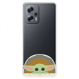Funda para Xiaomi Poco X4 GT Oficial de Star Wars Baby Yoda Sonrisas - The Mandalorian
