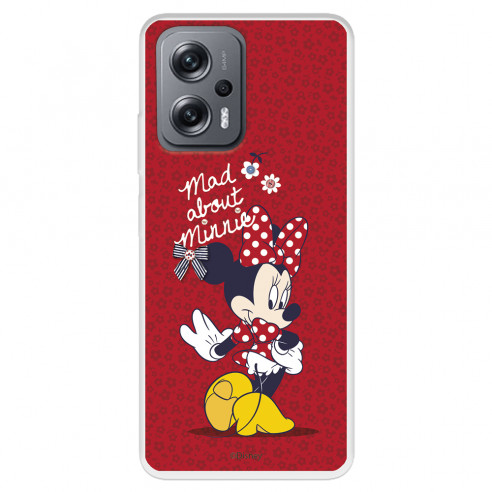 Funda para Xiaomi Poco X4 GT Oficial de Disney Minnie Mad About - Clásicos Disney