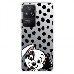 Funda para Xiaomi Poco F4 5G Oficial de Disney Cachorro Manchas - 101 Dálmatas
