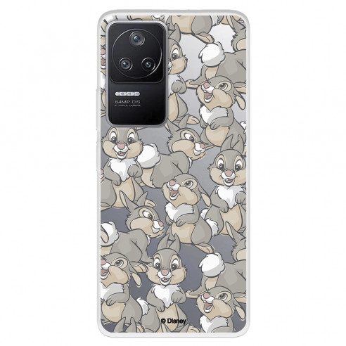 Funda para Xiaomi Poco F4 5G Oficial de Disney Tambor Patrones - Bambi