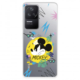 Funda para Xiaomi Poco F4 5G Oficial de Disney Mickey Mickey Urban - Clásicos Disney
